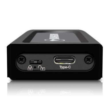iStorage Kanguru UltraLock Superspeed+ USB-C M.2 NVMe External SSD 4 TB| Secure Portable Solid State Drive |Physical Write Protect Switch| Secure Firmware| TAA Compliant |