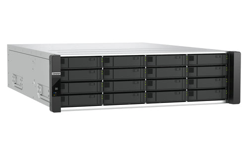 QNAP ES1686dc R2 NAS Rack (3U) Intel® Xeon® D D-2142IT 48 GB DDR4 0 TB QNAP QES Black, Grey