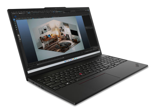 Lenovo ThinkPad P16s Gen 3 (Intel) Intel Core Ultra 7 165H Mobile workstation 40.6 cm (16") WUXGA 32 GB DDR5-SDRAM 1 TB SSD NVIDIA RTX 500 Ada Wi-Fi 6E (802.11ax) Windows 11 Pro English Black