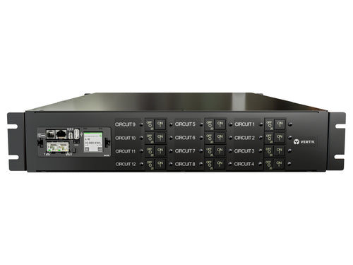 Vertiv MN05MDR1-18I6B3-6PS56B0F10-S power distribution unit (PDU) 24 AC outlet(s) 2U Black