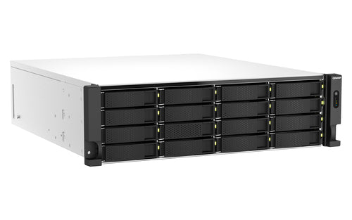 QNAP TS-H2287XU-RP NAS Rack (3U) Intel Xeon E E-2378 64 GB DDR4 0 TB QuTS hero Black, White