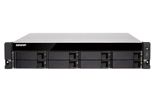 QNAP TS-877XU-RP NAS Rack (2U) AMD Ryzen™ 3 1200 4 GB DDR4 0 TB QNAP Turbo System Black