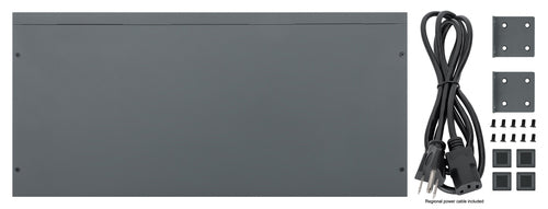 Intellinet 24-Port Gigabit Ethernet PoE+ Switch with 2 SFP Ports IEEE 802.3at/af (PoE+/PoE) Compliant, 370 W PoE Power Budget, Two 1G SFP Open Slots, Self-Healing Network, 19" Rackmount