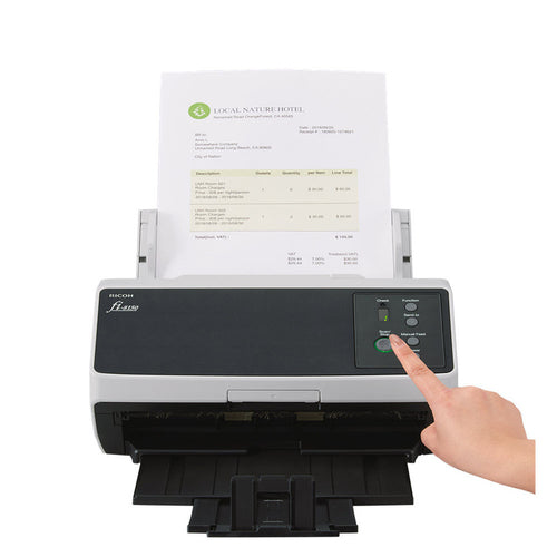Ricoh FI-8150 ADF + Manual feed scanner 600 x 600 DPI A4 Black, Grey