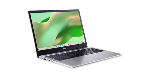 Acer Chromebook CB315-5H-C4Z5 Intel® N N100 39.6 cm (15.6") Full HD 8 GB LPDDR5-SDRAM 64 GB SSD Wi-Fi 6E (802.11ax) ChromeOS Silver
