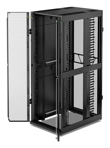 APC NetShelter SX Networking Enclosure, 42U, 1991H x 750W x 1070D mm, wtih Sides, Black