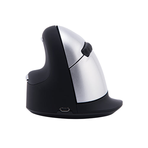 R-Go Tools Ergonomic mouse R-Go HE Break with break software, large (hand size ≥ 185 mm), left-handed, Bluetooth, black
