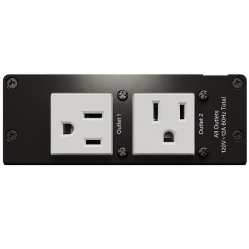 Middle Atlantic Products PDX-215C power distribution unit (PDU) 2 AC outlet(s) 0U Black, White