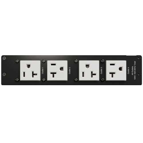 Middle Atlantic Products PDX-620C power distribution unit (PDU) 6 AC outlet(s) 0U Black, White