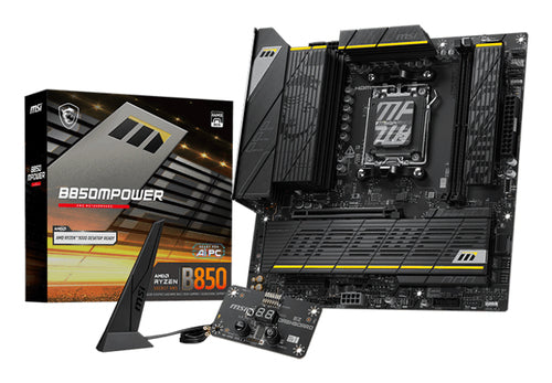 MSI B850MPOWER motherboard AMD B850 Socket AM5 micro ATX