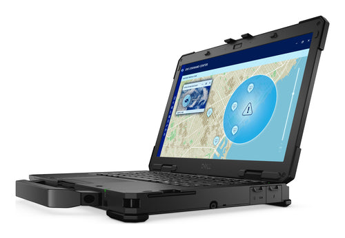 DELL Pro Rugged 14 RB14250 Intel Core Ultra 5 135U Laptop 35.6 cm (14") Touchscreen Full HD 16 GB DDR5-SDRAM 512 GB SSD Wi-Fi 6E (802.11ax) Windows 11 Pro Black