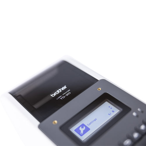 Brother TD-2350D203 label printer Direct thermal 203 x 203 DPI 152 mm/sec Wired & Wireless Ethernet LAN Wi-Fi Bluetooth
