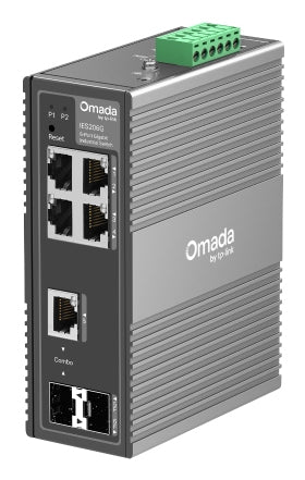 TP-Link Omada IES206G network switch Managed Gigabit Ethernet (10/100/1000) Black