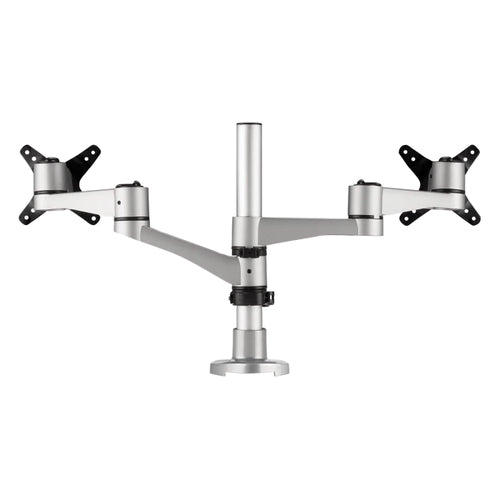 Viewsonic LCD-DMA-001 monitor mount / stand 61 cm (24") Desk Black, Stainless steel