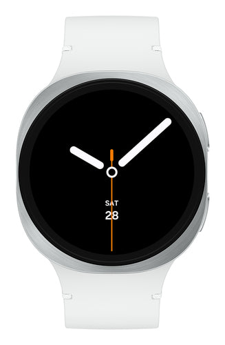 Samsung Galaxy Watch8 3.81 cm (1.5") AMOLED 44 mm Digital 480 x 480 pixels Touchscreen Silver Wi-Fi GPS (satellite)