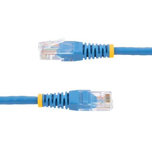 StarTech.com 6 ft Cat5e Blue Molded RJ45 UTP Cat 5e Patch Cable - 6ft Patch Cord