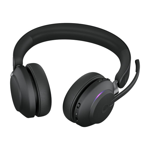 Jabra Evolve2 65 - Link390c MS Stereo Stand Black NA