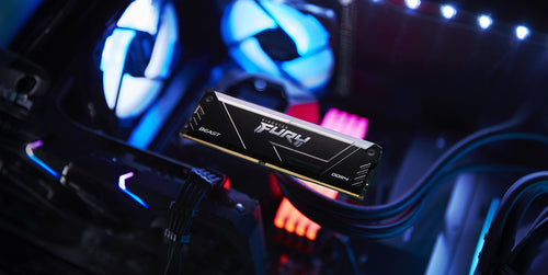 Kingston Technology FURY Beast 64GB 3200MT/s DDR4 CL16 DIMM (Kit of 2) RGB