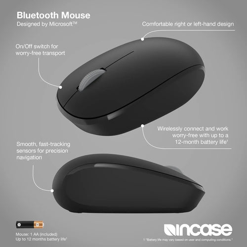 Incase Designed by Microsoft RJN-00001 mouse Home Ambidextrous Bluetooth