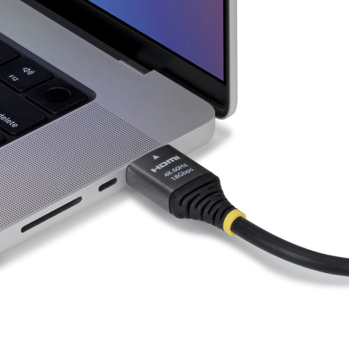 StarTech.com 12ft (3.6m) Premium Certified High Speed HDMI Cable, 4K 60Hz/1440p 144Hz, HDMI 2.0 Cable with HDR10/ARC, 18Gbps, 4K HDMI Cord for Monitor/TV/Display, High-Flex TPE Jacket