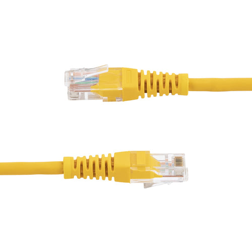 StarTech.com Cat5e Patch Cable with Molded RJ45 Connectors - 10 ft. - Yellow