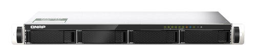 QNAP TS-435XeU NAS Rack (1U) Marvell CN9131 4 GB DDR4 0 TB QNAP QTS Black, Grey