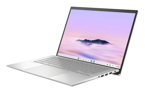 ASUS Chromebook Plus CX54 CX5403CMA-DB722-T Intel Core Ultra 7 155U 35.6 cm (14") Touchscreen WQXGA 32 GB LPDDR5x-SDRAM 512 GB SSD Wi-Fi 6E (802.11ax) ChromeOS Silver