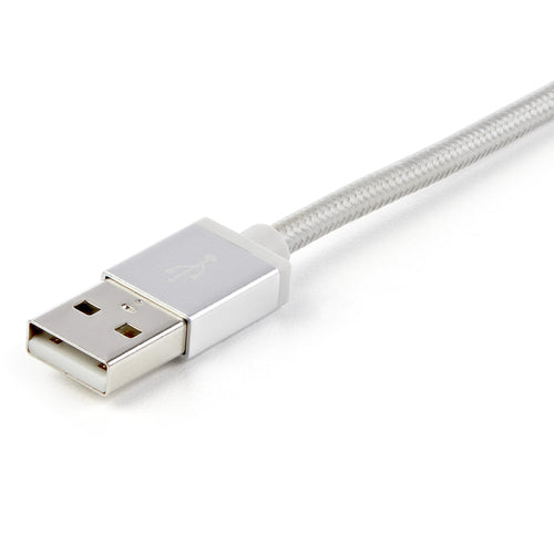 StarTech.com 6ft (1.8m) USB Multi-Charging Cable, USB-A to Lightning/USB-C/Micro-USB, Apple MFi Certified, Braided Nylon Jacket; USB 3-in-1 Charger Cable/Cord