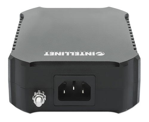 Intellinet 10G PoE++ Injector One 95 W Port, IEEE 802.3bt (4PPoE) Compliant, Metal Housing, Wall-mount Option