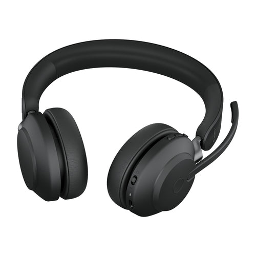 Jabra Evolve2 65 - Link390a UC Stereo Stand Black NA