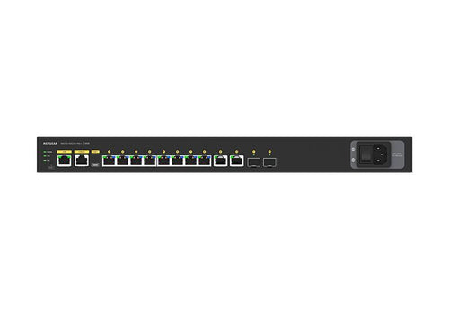 NETGEAR GSM4212PX Managed L2/L3 Gigabit Ethernet (10/100/1000) Power over Ethernet (PoE) 1U Black