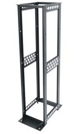 Middle Atlantic Products R4 Series Four Post Open Frame Rack 45 space 45U Freestanding rack Black