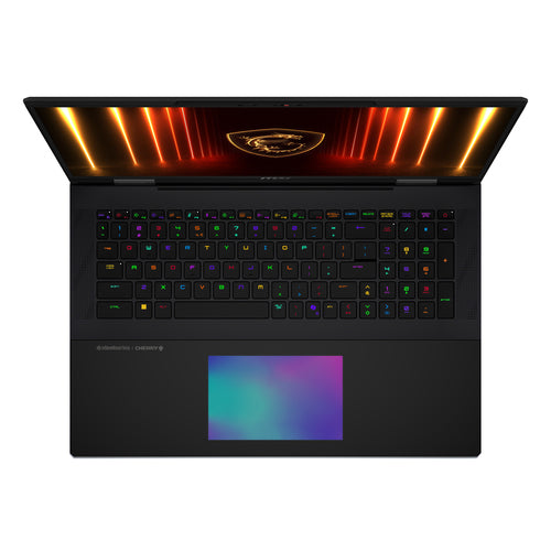 MSI Titan 18 HX AI A2XWIG 616US Intel Core Ultra 9 285HX Laptop 45.7 cm (18") UHD+ 64 GB DDR5-SDRAM 4 TB SSD NVIDIA GeForce RTX 5080 Wi-Fi 7 (802.11be) Windows 11 Pro Black