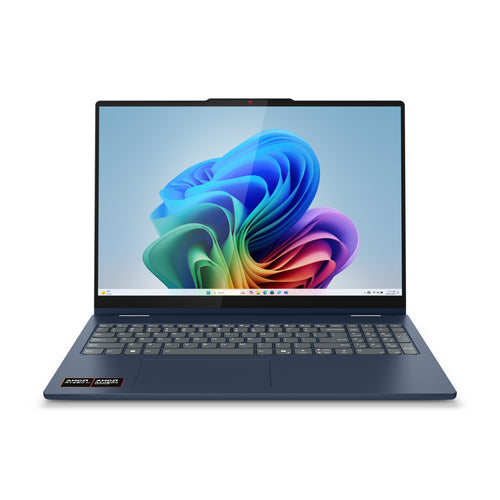 Lenovo IdeaPad 5 2-in-1 16AKP10 Copilot+ PC AMD Ryzen™ AI 7 350 Hybrid (2-in-1) 40.6 cm (16") Touchscreen WUXGA 16 GB LPDDR5x-SDRAM 1 TB SSD Wi-Fi 7 (802.11be) Windows 11 Home English Blue
