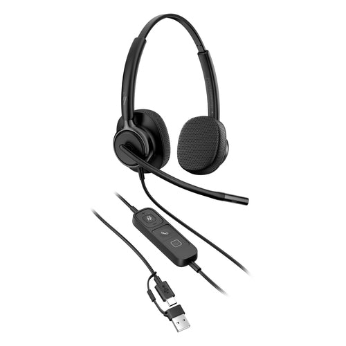 HP Poly Mission 415 Monaural USB Wired Headset Classic (Bulk)