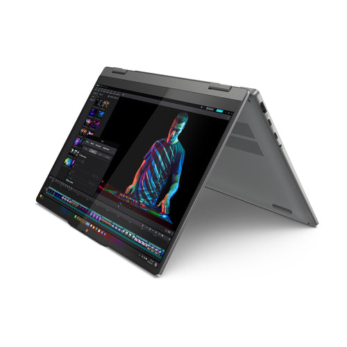 Lenovo IdeaPad 5 2-in-1 14Q8X9 Copilot+ PC Snapdragon X1P-42-100 Hybrid (2-in-1) 35.6 cm (14") Touchscreen WUXGA 16 GB LPDDR5x-SDRAM 1 TB SSD Wi-Fi 7 (802.11be) Windows 11 Home English Grey