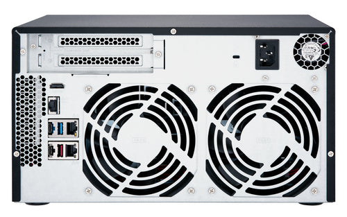 QNAP TVS-872X NAS Tower Intel® Core™ i3 i3-8100T 8 GB DDR4 0 TB QNAP Turbo System Anthracite