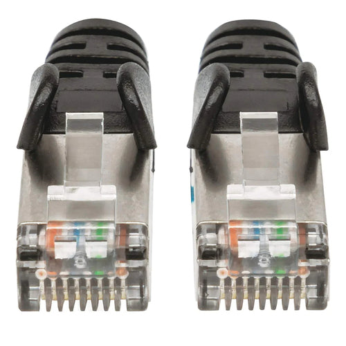 Intellinet IEC-C6AS-BK-50 networking cable Black 15 m Cat6a S/FTP (S-STP)
