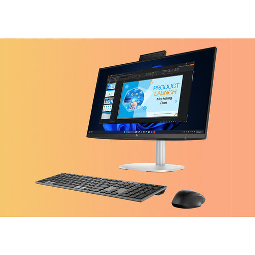 HP EliteStudio 8 All-in-One G1i AI PC Wolf Pro Security Edition Intel Core Ultra 5 235 60.5 cm (23.8") 1920 x 1080 pixels Touchscreen All-in-One PC 16 GB DDR5-SDRAM 512 GB SSD Windows 11 Pro Wi-Fi 7 (802.11be) Silver