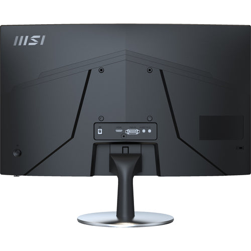 MSI Pro MP242C 23.6 Inch Curved Monitor, 1500R, Full HD (1920 x 1080), 75Hz, VA, 5ms, HDMI, VGA, Built-in Speakers, Anti-Glare, Anti-Flicker, Less Blue light, TÜV Certified, VESA, Kensington, Black