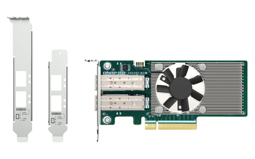 QNAP QXG-25G2SF-BCM network card Internal Fiber 25000 Mbit/s