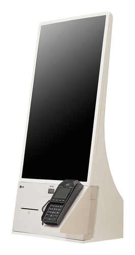LG 27KC3PK-C Signage Display Kiosk design 68.6 cm (27") 300 cd/m² Full HD Beige Touchscreen Built-in processor Windows 10 IoT Enterprise 16/7