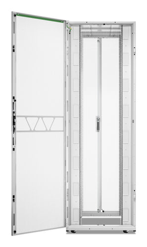 APC NetShelter SX, Server Rack Enclosure, Gen 2, 52U, 2436H x 800W x 1200D mm, with Sides, White