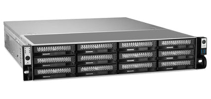 TerraMaster U12-500 Plus NAS Rack (2U) Intel® Core™ i7 16 GB DDR5 0 TB Grey