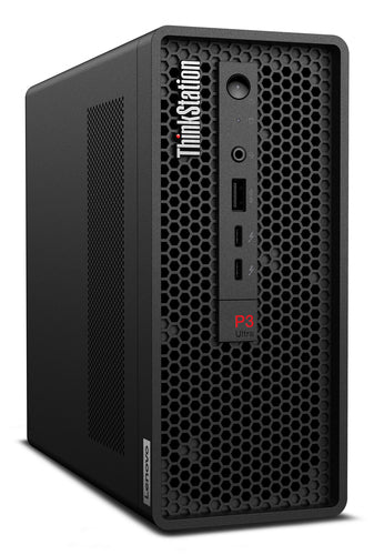 Lenovo ThinkStation P3 Ultra SFF Intel® Core™ i5 i5-14600 64 GB DDR5-SDRAM 1 TB SSD Windows 11 Pro Mini Tower Workstation Black