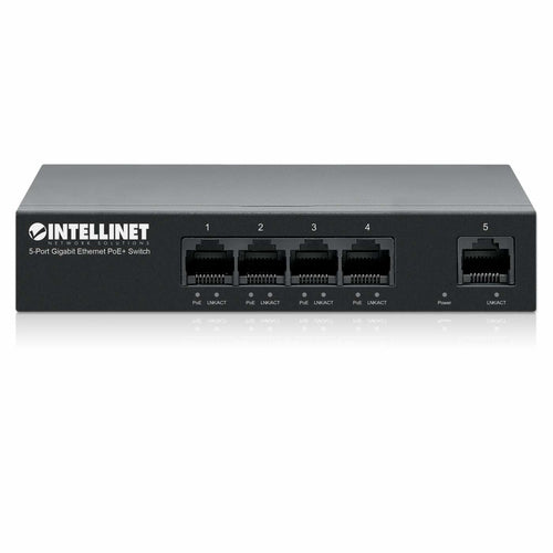 Intellinet 561792 network switch Gigabit Ethernet (10/100/1000) Power over Ethernet (PoE) Black