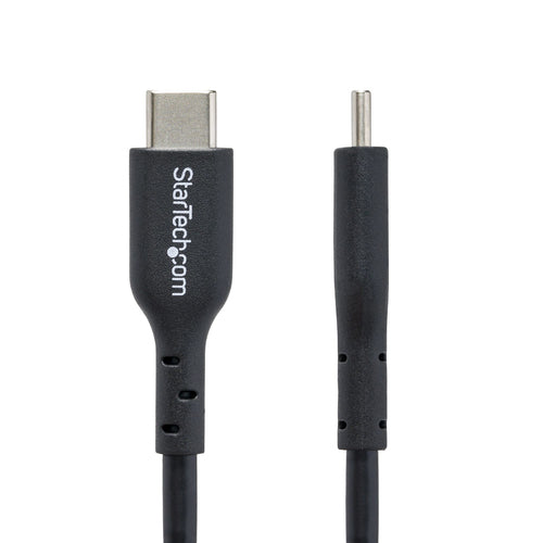 StarTech.com 3ft (0.9m) USB-C Charging Cable, USB C Cable, USB 2.0 Type-C Laptop Charger Cord, 60W 3A Power Delivery, TPE Jacket, USB-C Data Transfer Cable, M/M