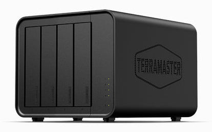 TerraMaster F4-424 NAS Desktop Intel® Core™ i5 i5-1235U 8 GB DDR5 Black