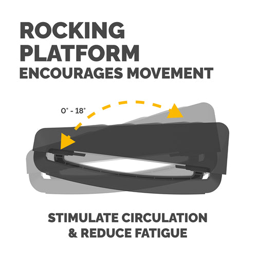Fellowes Breyta Foot Rest - Black