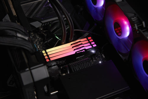 Kingston Technology FURY Beast 64GB 5600MT/s DDR5 CL40 DIMM (Kit of 2) RGB
